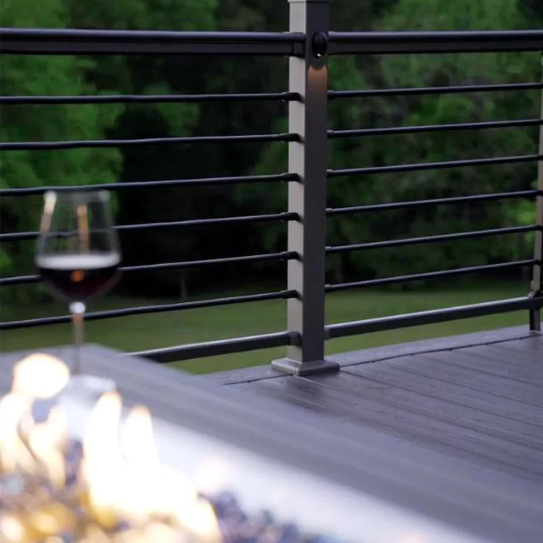 33 Stunning Deck Railing Ideas That Will Transform Your Outdoor Space 15 Vertical Black Railing