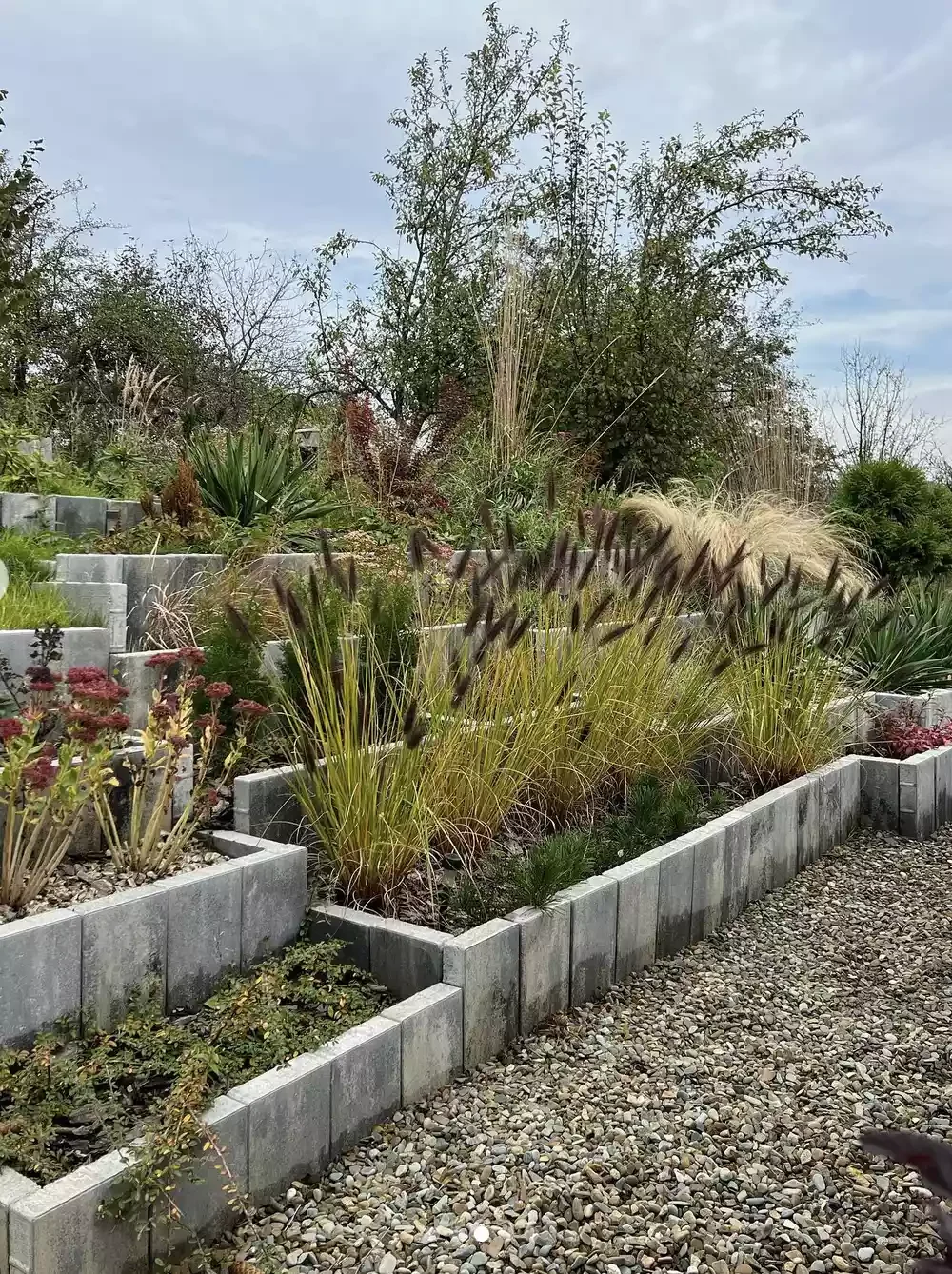 Vertical Stone Edging