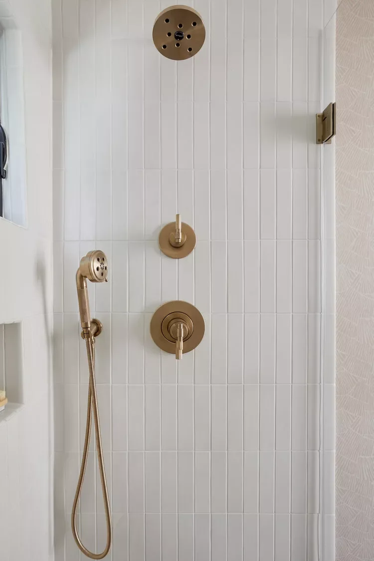 30 Stunning Walk-In Shower Tile Ideas to Transform Your Bathroom 8 Vertical Tile Stacks
