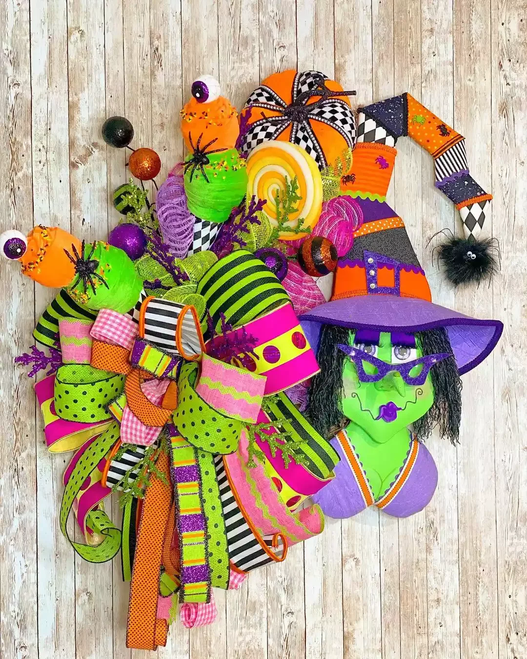45 Spooktacular Halloween Wreath Ideas That Will Make Your Front Door the Neighborhood's Favorite Stop 25 Vibrant Halloween Wreath