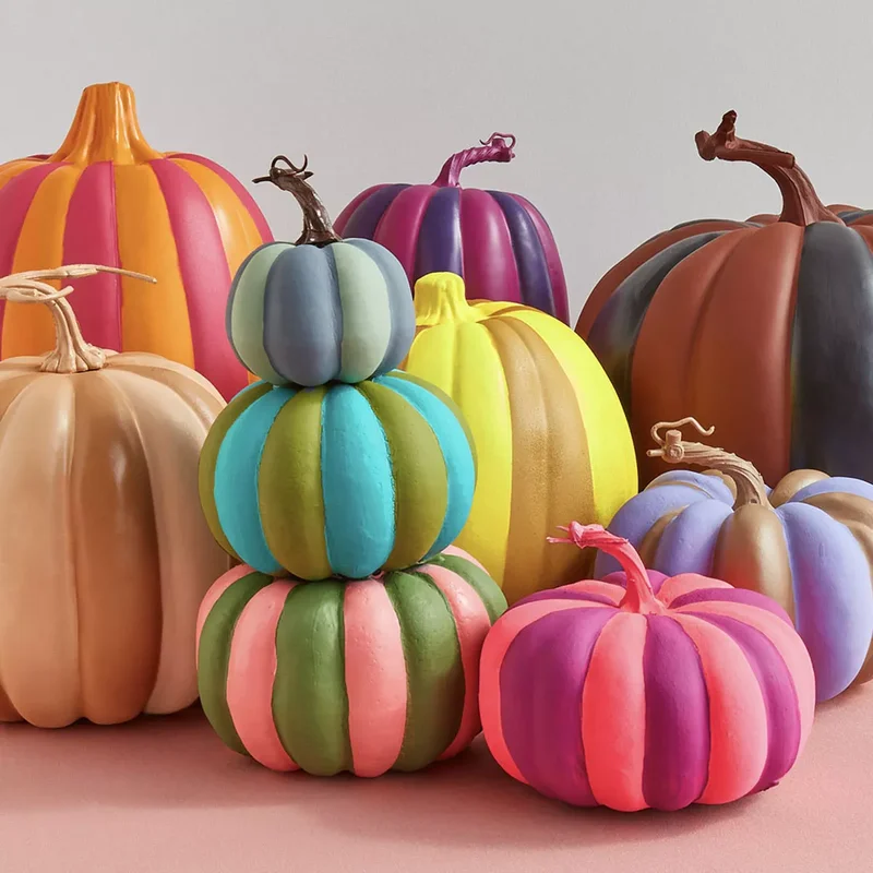 90 Creative Halloween Pumpkin Decorating Ideas to Try This Season 81 Vibrant Pumpkin