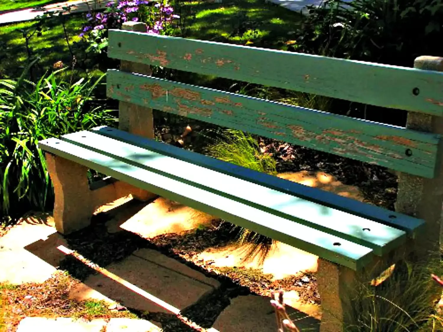 Vintage Park Bench