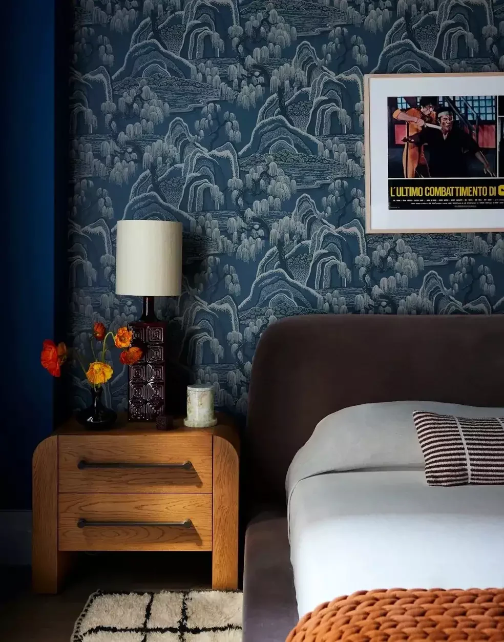 66 Creative Ways to Transform the Wall Above Your Bed Into a Stunning Focal Point Vintage Poster