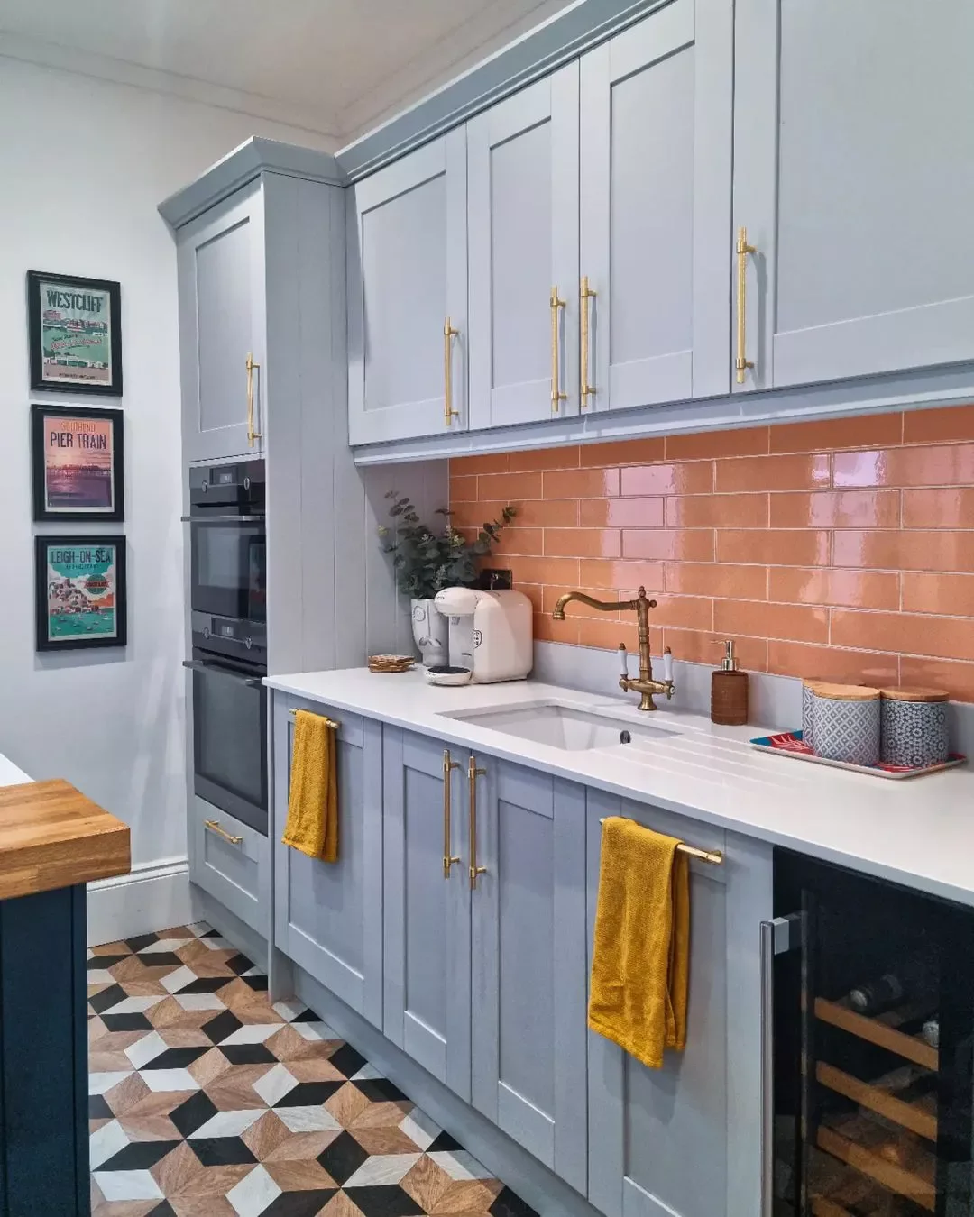 45 Stunning Kitchen Wall Decor Ideas That Transform Your Space 12 Vintage Travel Poster