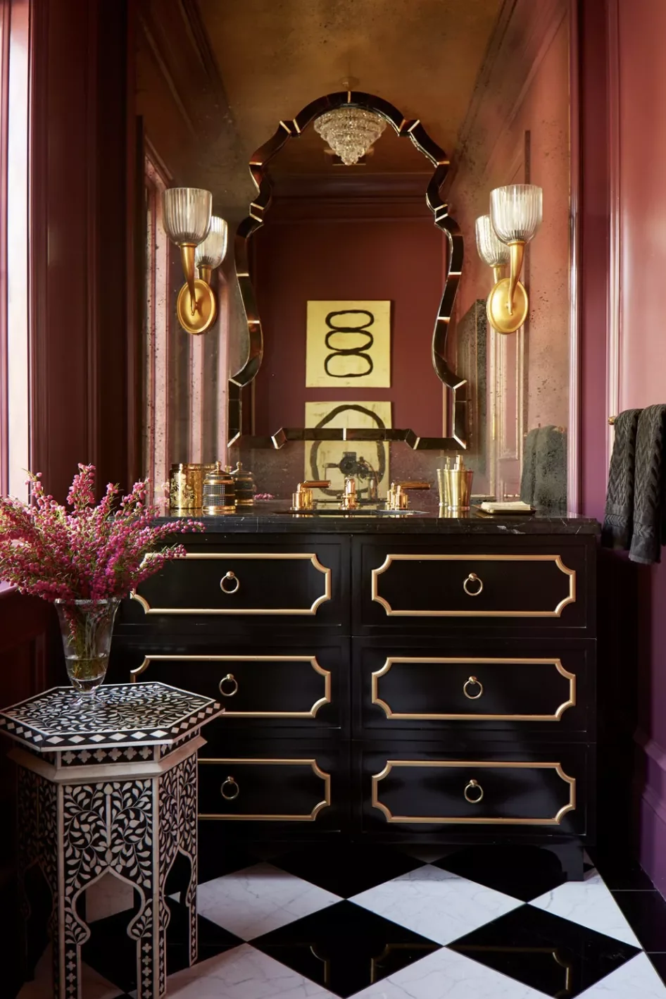 42 Bold Bathroom Color Ideas That Transform Small Spaces Into Stunning Retreats 20 Violet