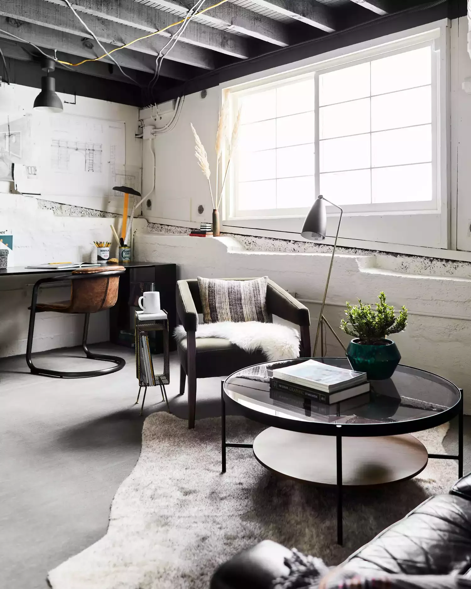 76 Brilliant Finished Basement Design Ideas That Actually Work WFH in Style