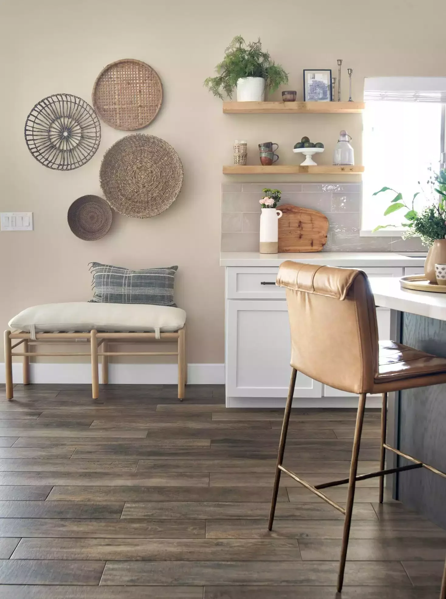 45 Stunning Kitchen Wall Decor Ideas That Transform Your Space 32 Wall Baskets