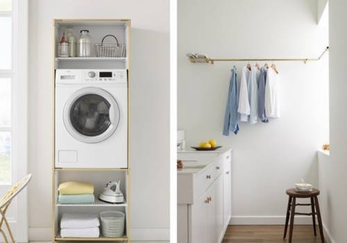 Wall-Mounted Laundry Solutions