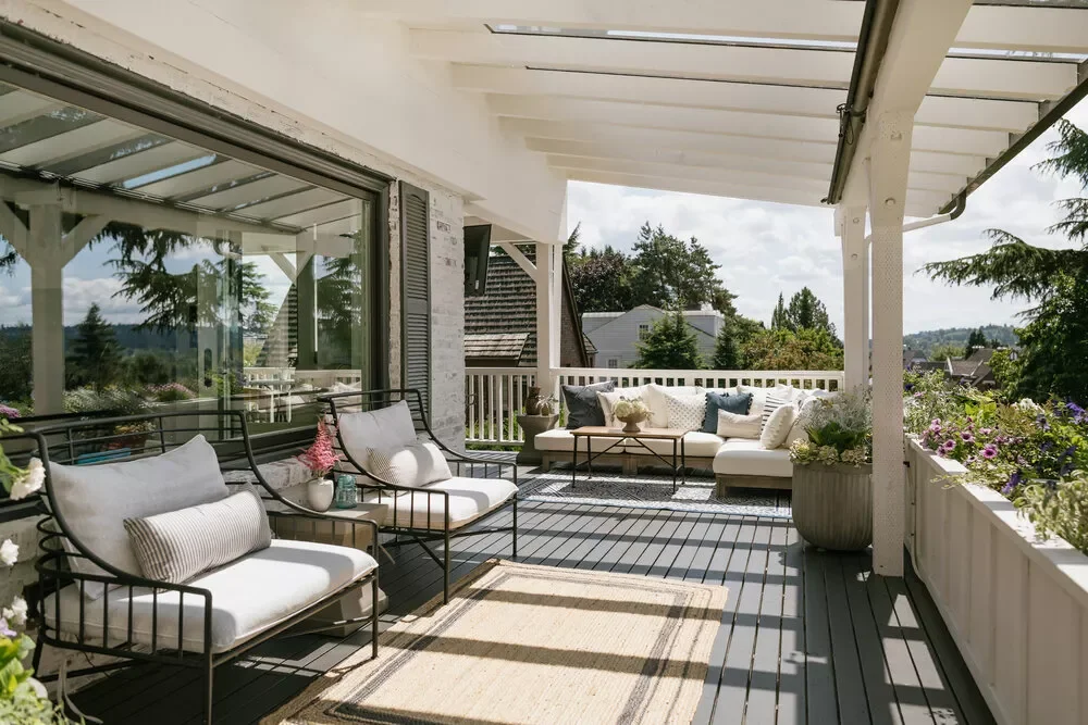 33 Stunning Covered Porch Ideas That Transform Your Outdoor Space 20 Wall-Mounted Pergola