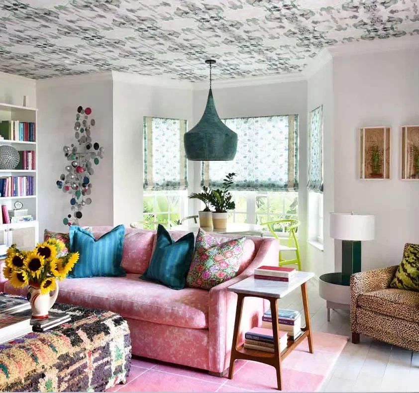 22 Creative Bay Window Dressing Ideas That Will Transform Your Space 15 Wall-Mounted Roman Shades