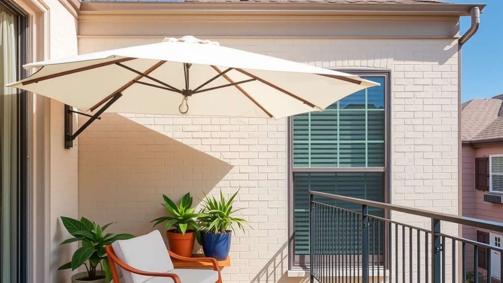 Wall-Mounted Umbrella