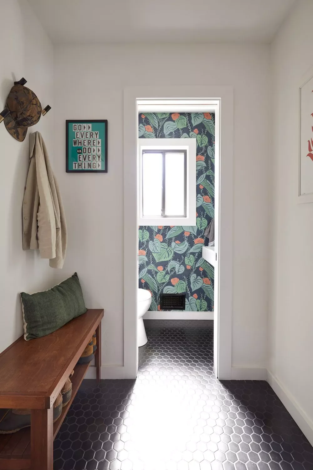 44 Bathroom Accent Wall Ideas That Completely Transform Wallpaper Accent Wall
