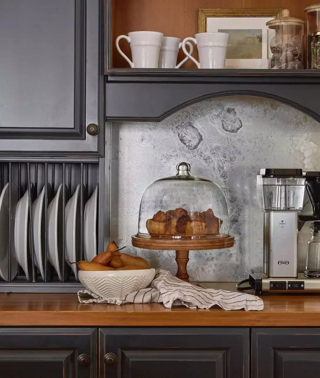 43 Stylish Coffee Bar Ideas That'll Transform Your Morning Routine Wallpaper Accent