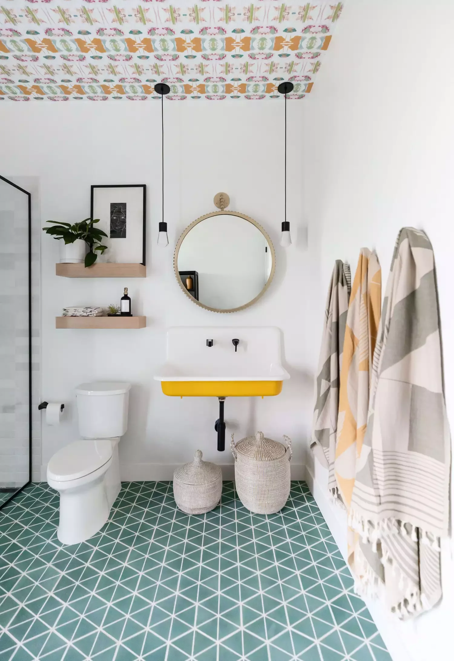 22 Stunning Bathroom Ceiling Designs That Will Transform Your Space 13 Wallpaper the Ceiling