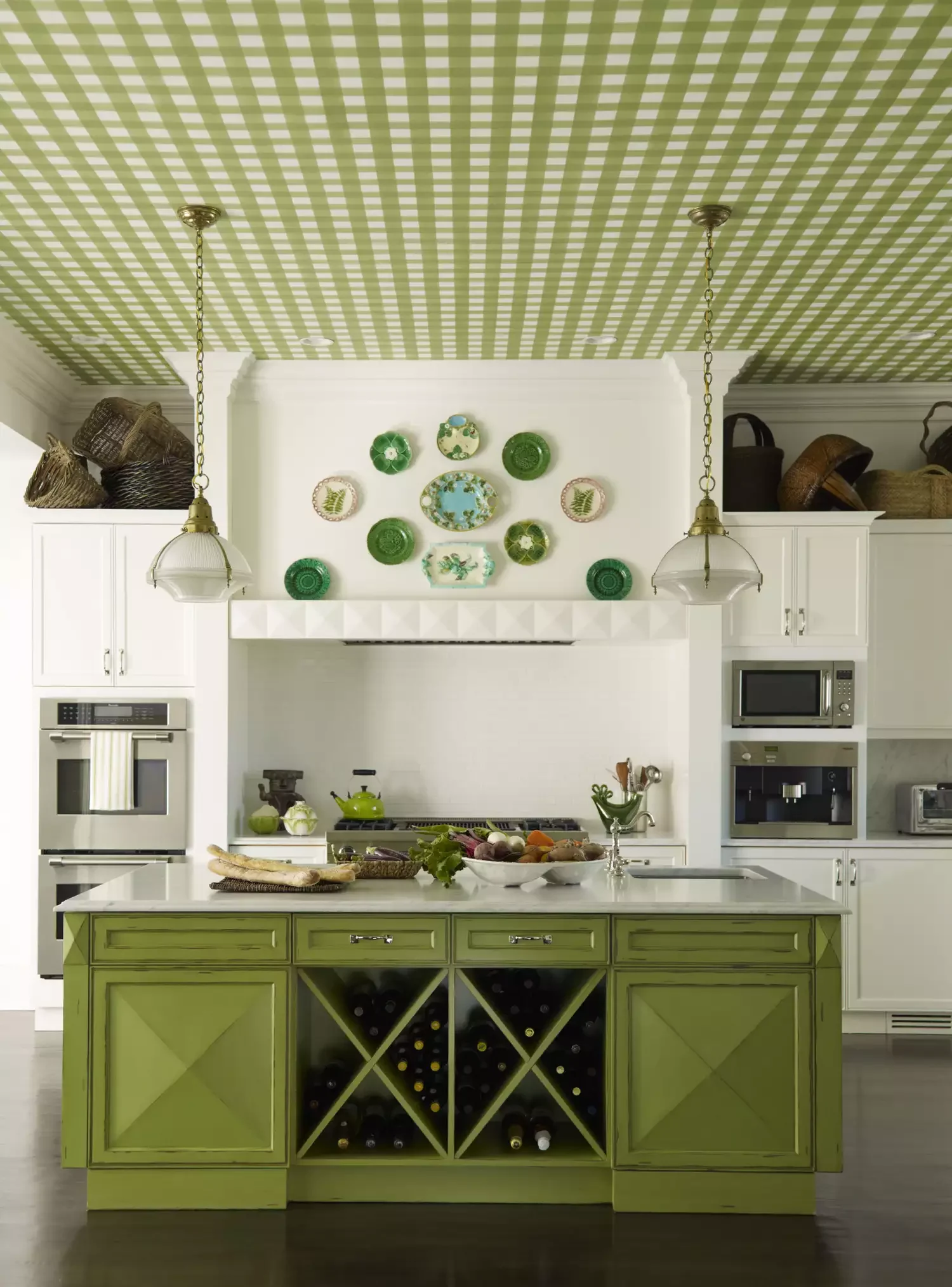 35 Kitchen Renovation Ideas That'll Transform Your Space Wallpaper the Ceiling