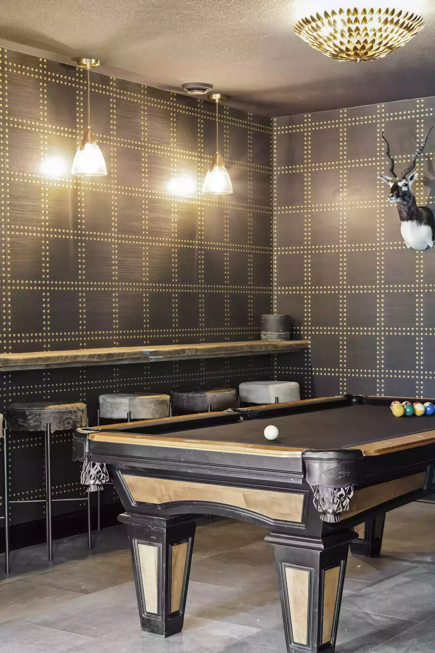 24 Creative Basement Wall Ideas That Will Transform Your Lower Level 25 Wallpaper the Entire Room