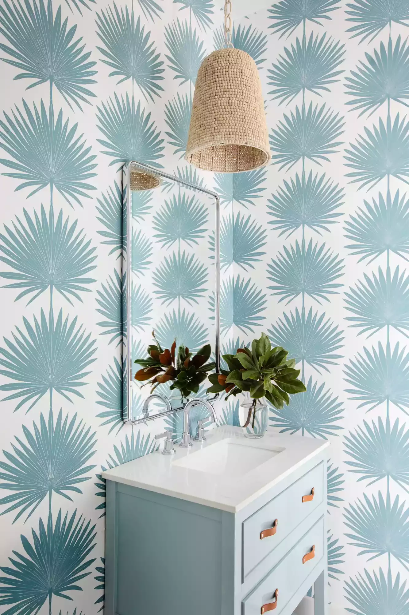 87 Home Decor Ideas That Transform Every Room Wallpaper the Powder Room