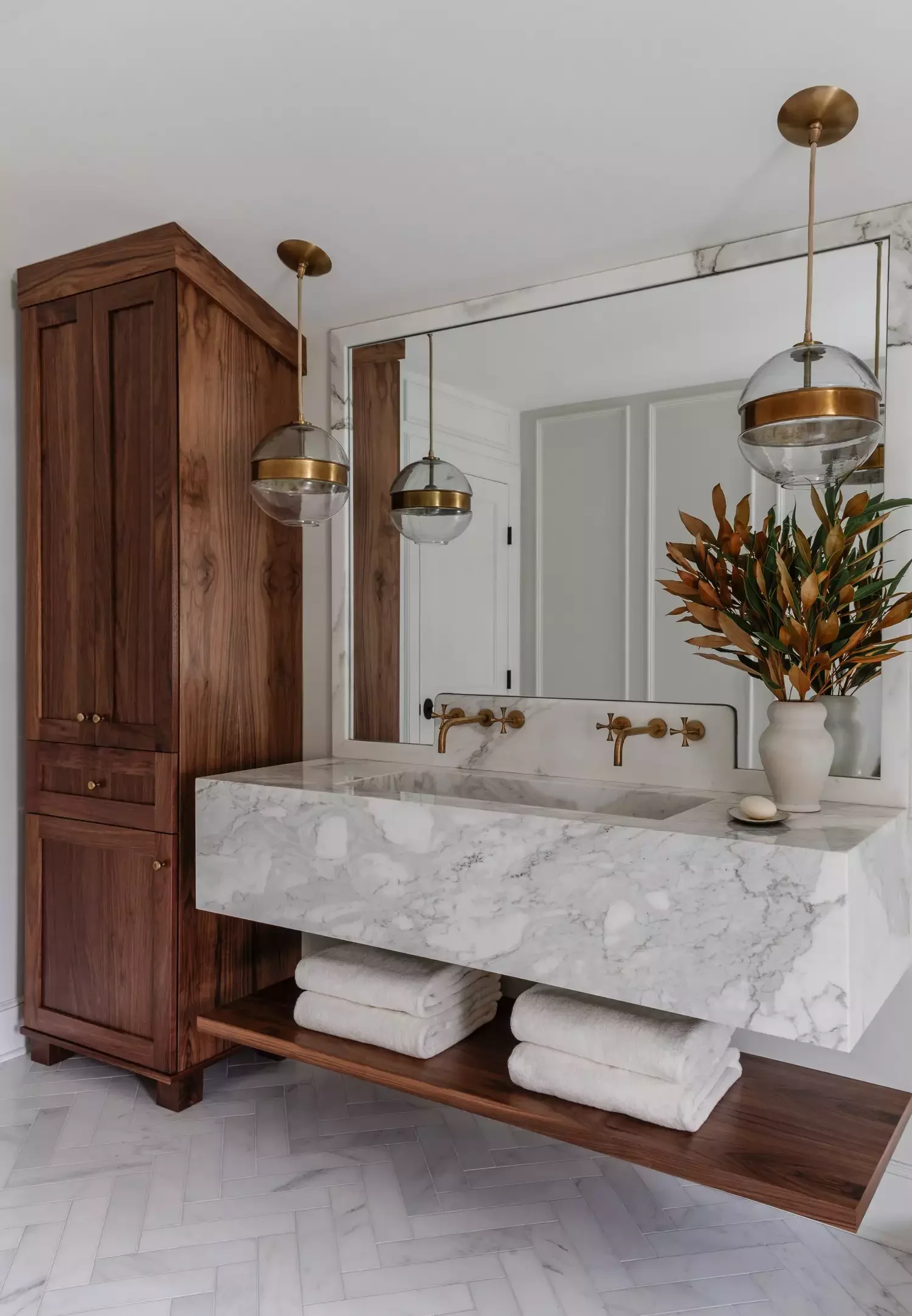 30 Soothing Neutral Bathroom Designs for Ultimate Relaxation 19 Warm Toned Neutral Bathroom