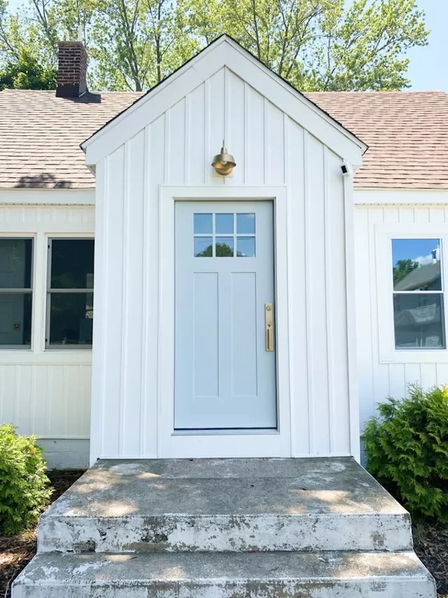 38 Charming Farmhouse Porch Ideas That Create the Perfect Welcome 15 Warm Up With Brass Accents
