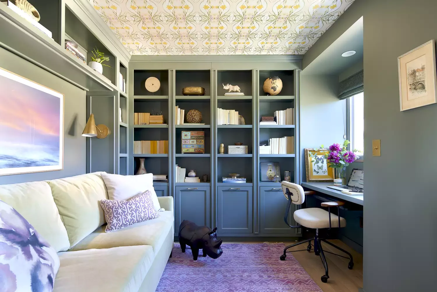 23 Cozy Den Ideas That'll Make You Never Want to Leave Way Up High