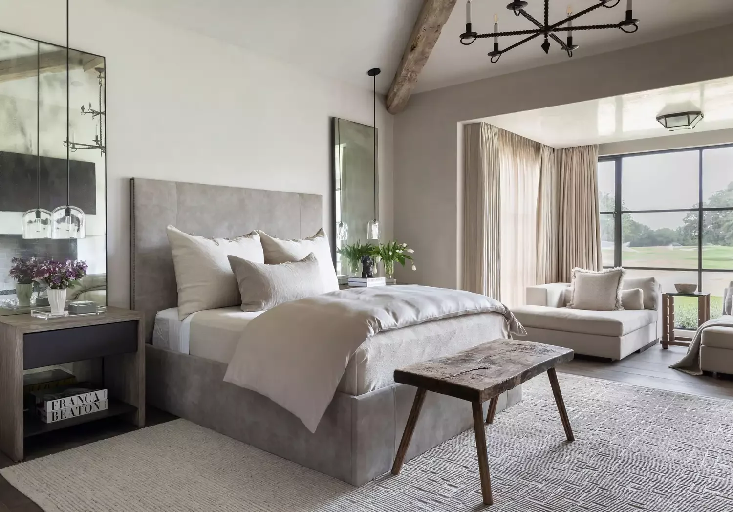 31 Luxurious Bedroom Design Ideas That Transform Your Space Into a Five-Star Retreat 21 Weave in Neutrals