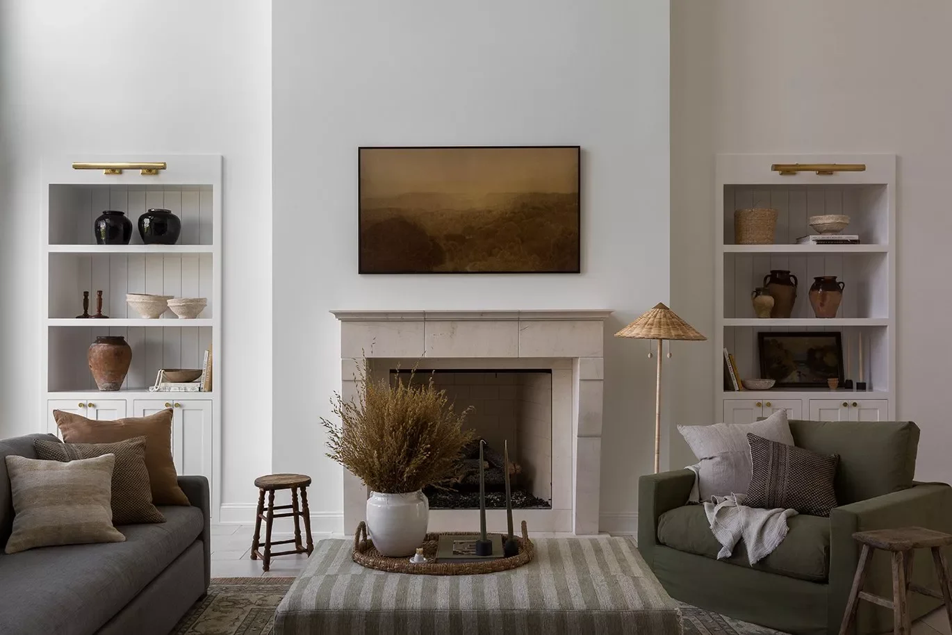 50 Contemporary Fireplace Designs That Will Transform Your Living Space 25 Welcome in a Modern Organic Style