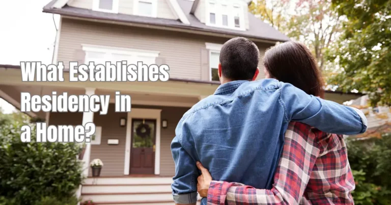 What Establishes Residency in a Home? – Rental Awareness