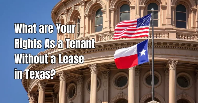 What are Your Rights As a Tenant Without a Lease in Texas?