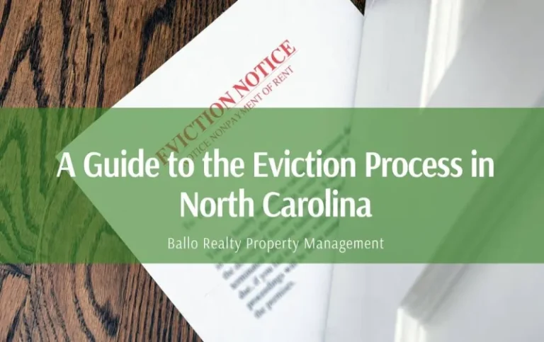 What is the Eviction Process in North Carolina?