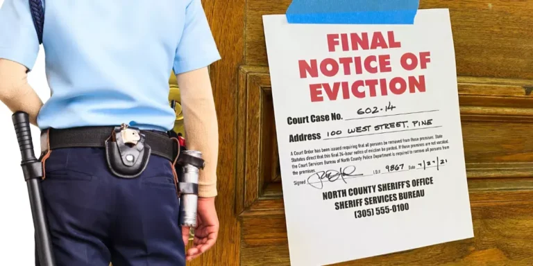 When Does The Sheriff Evict You? Sheriff-Ordered Evictions