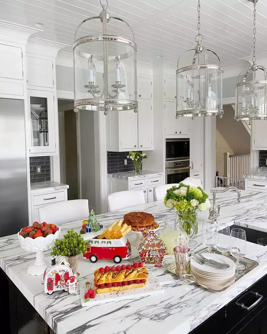 38 Christmas Kitchen Decor Ideas That Create Magic Whimsical Ceramics