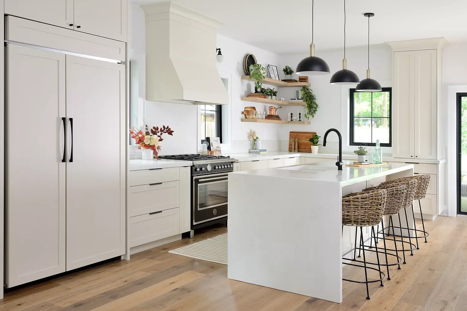 59 Timeless White Kitchen Design Ideas That Never Go Out of Style White Farmhouse Kitchen