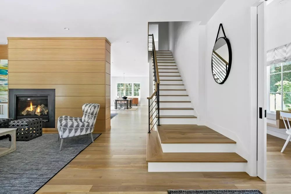 47 Stunning Shiplap Fireplace Designs That Transform Any Room From Traditional to Contemporary 13 White Oak Shiplap Wall