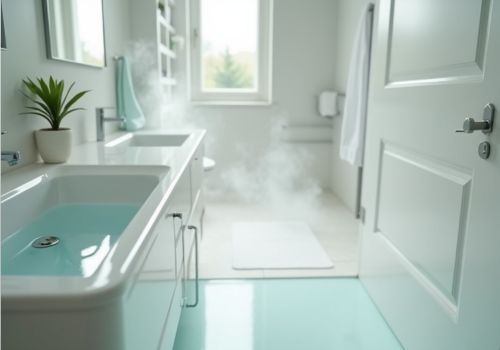 White Vinegar Steam Bath