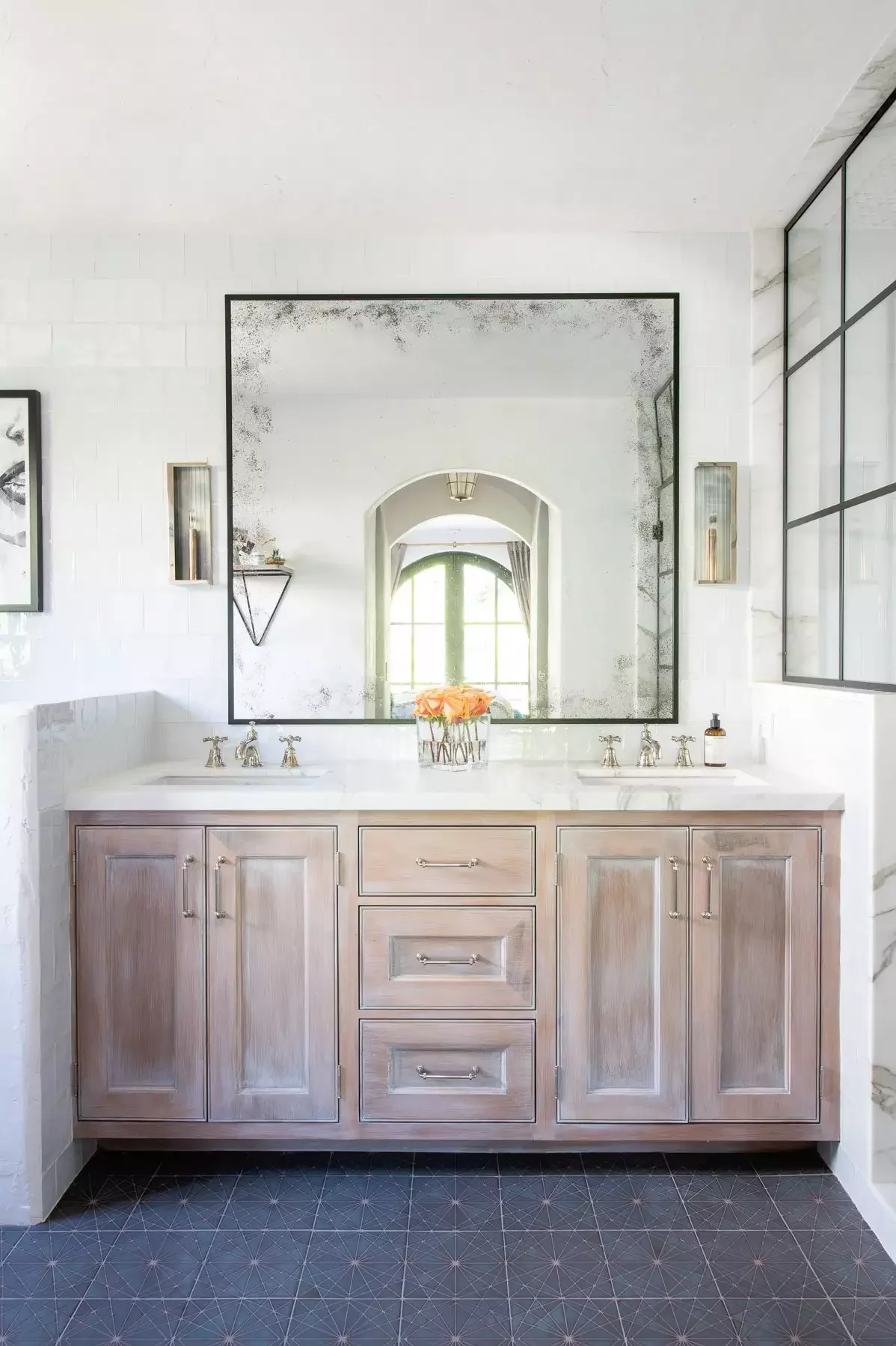 25 Stunning Bathroom Cabinet Ideas to Transform Your Space 19 Whitewash Them