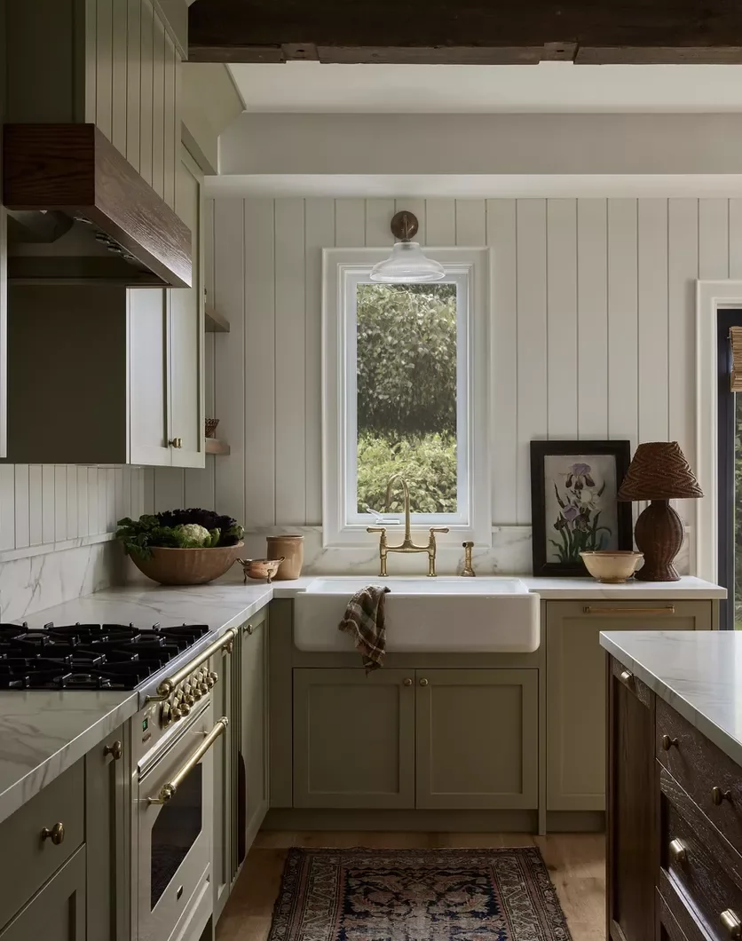68 Charming Farmhouse Kitchen Ideas That Never Go Out of Style Wicker Moment