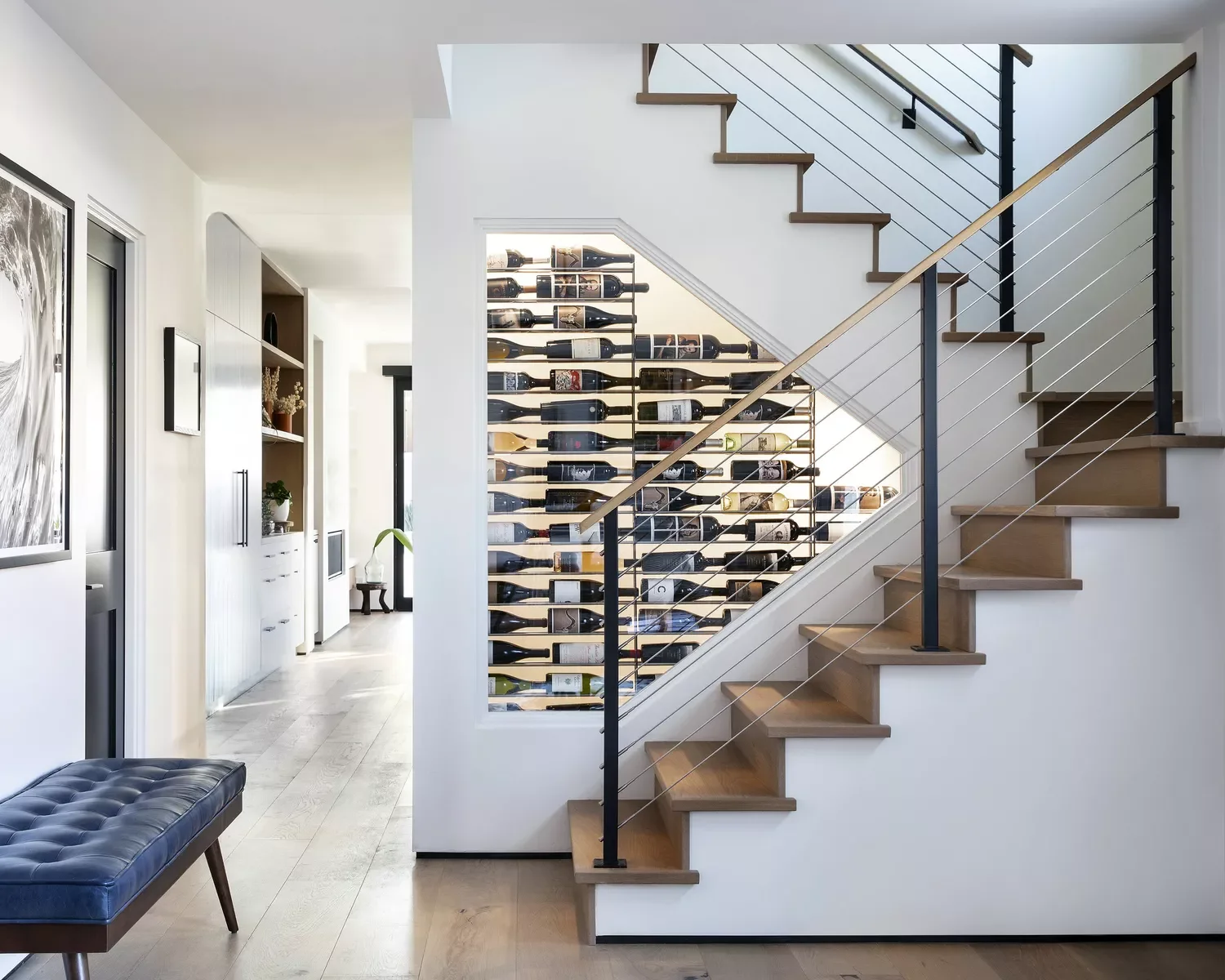 32 Stunning Wine Storage Ideas That Will Transform Your Home Wine Cellar Stair Niche