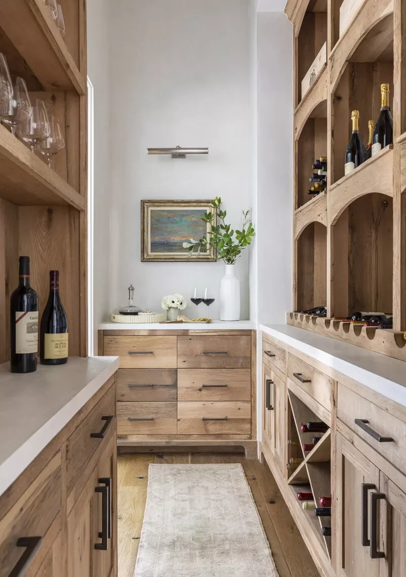 37 Smart Pantry Shelving Solutions to Transform Your Storage Space Wine Pantry Shelving