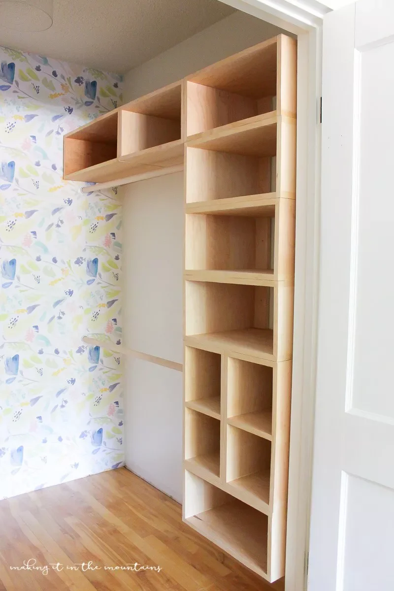 30 Closet DIY Projects You Can Actually Tackle This Weekend Wood Box Organizer