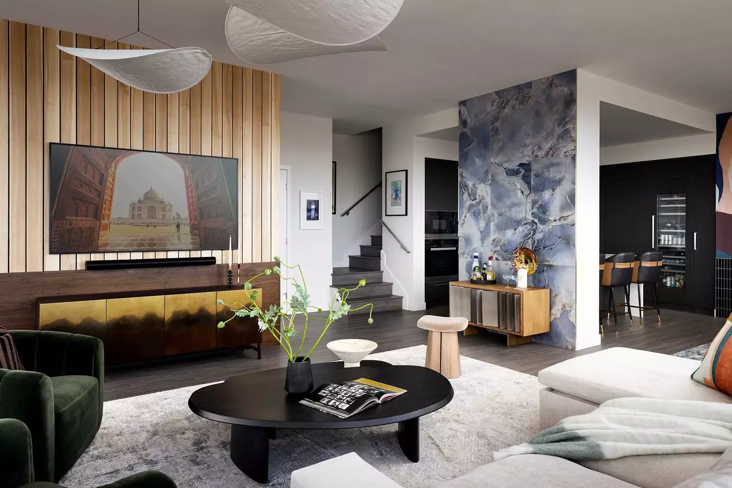 50 Fresh Wood Accent Wall Ideas That Feel Perfectly Modern 21 Wood Clad TV Wall