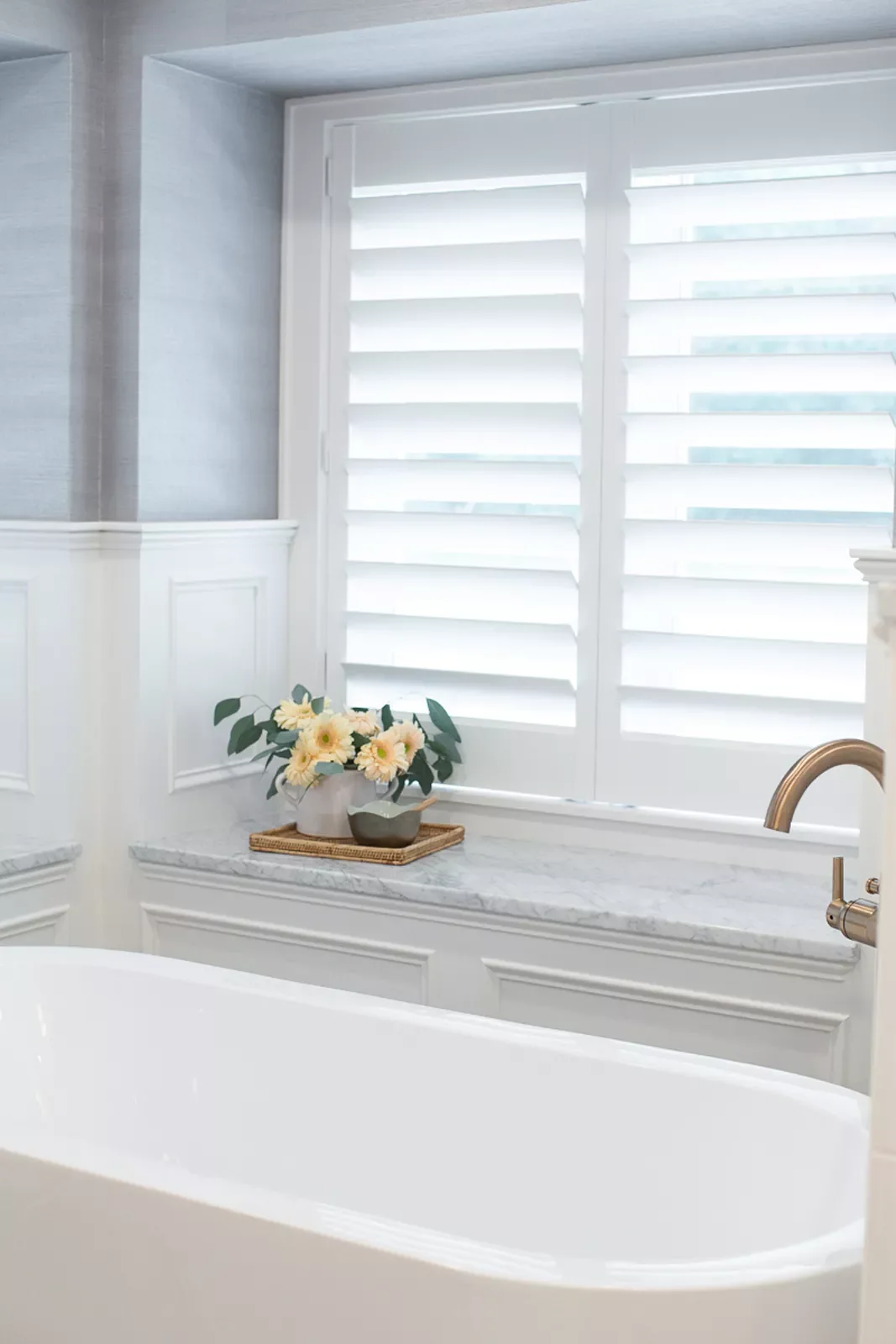 25 Fresh Window Treatment Ideas That'll Transform Every Room in Your Home 8 Wood Shutters