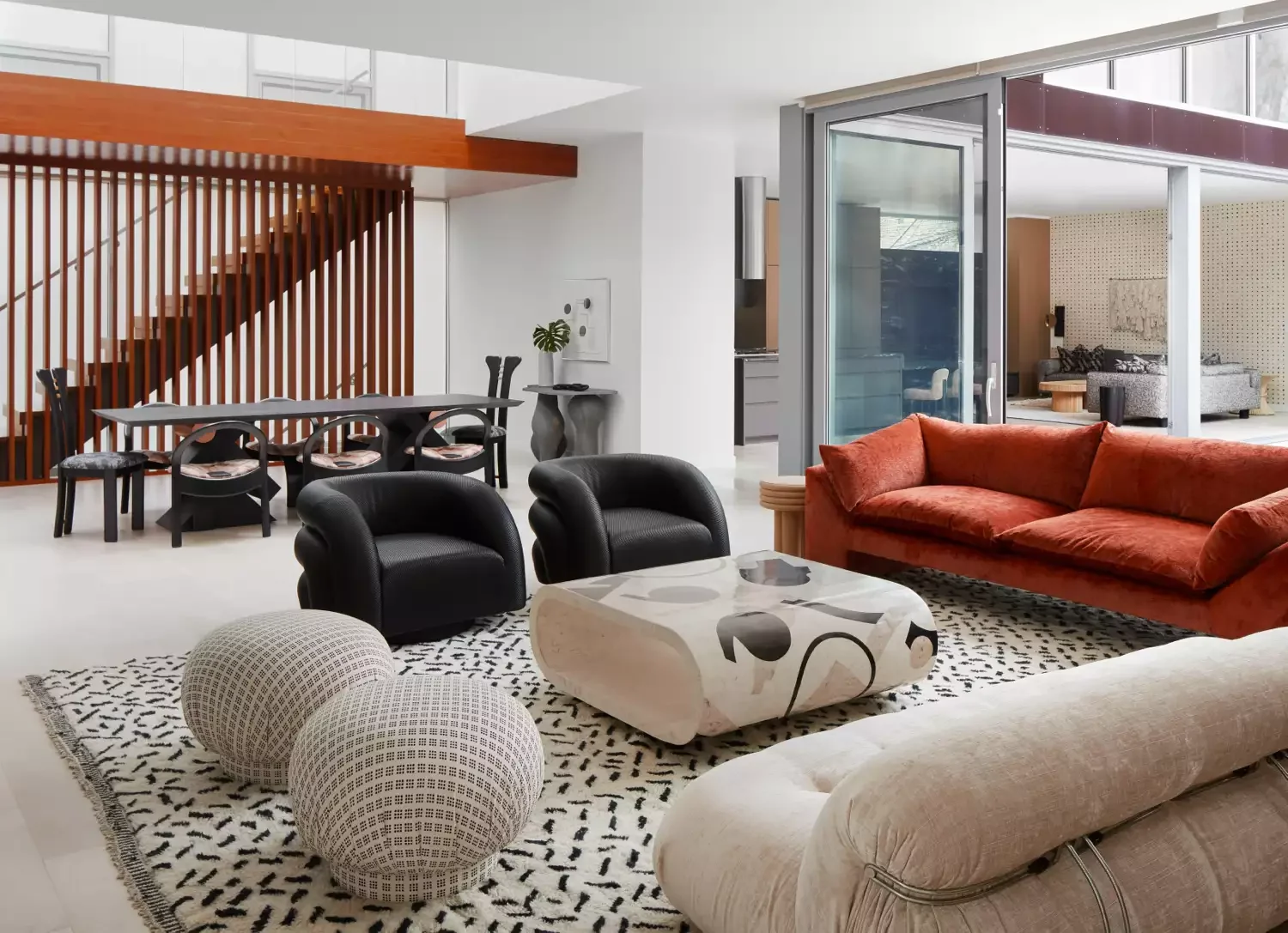 34 Stunning Stair Railing Designs That Transform Your Home 25 Wood Slat Stair Wall