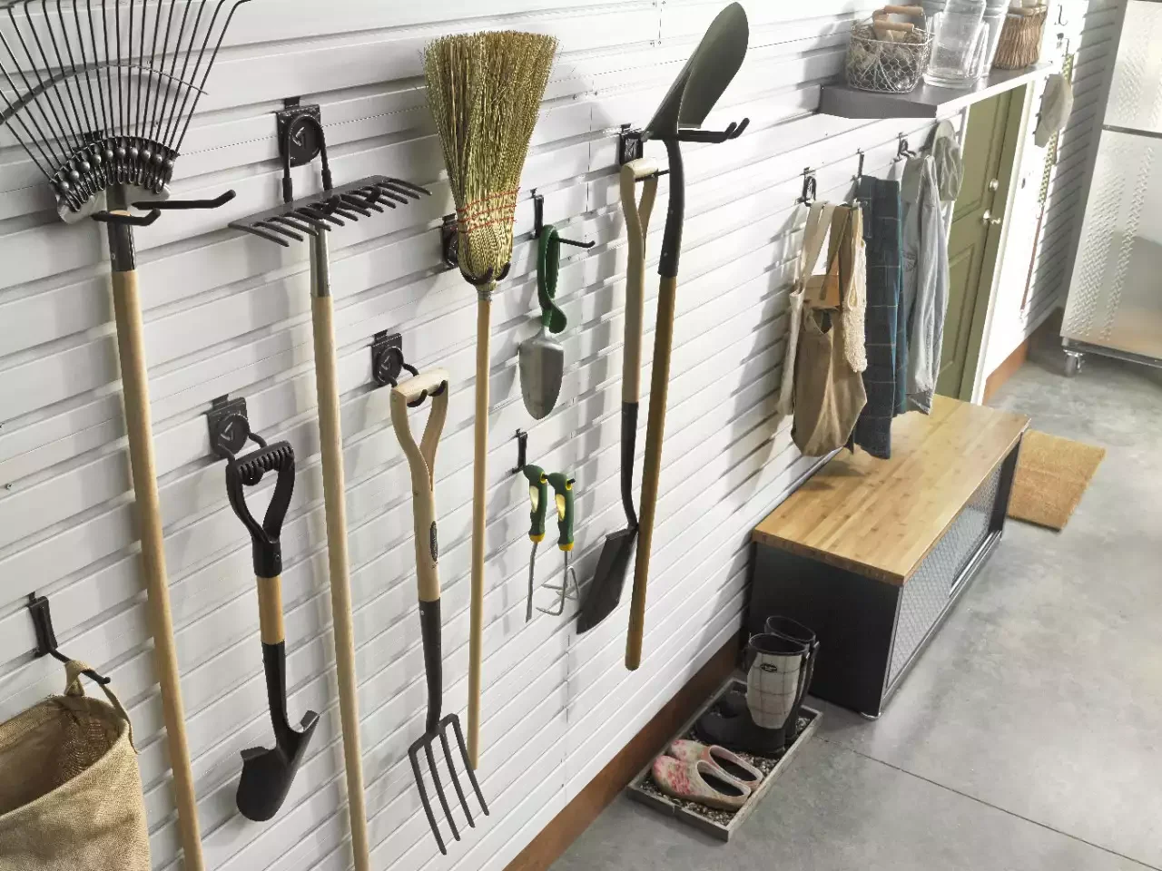 19 Creative Garage Wall Transformations That Will Amaze You Wood Slat Wall Panels
