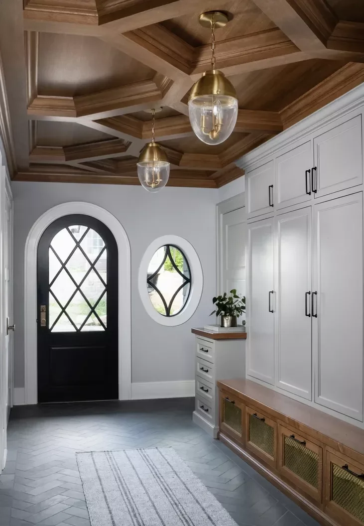 28 Stunning Coffered Ceiling Designs That Transform Any Room 23 Wooden Ceiling