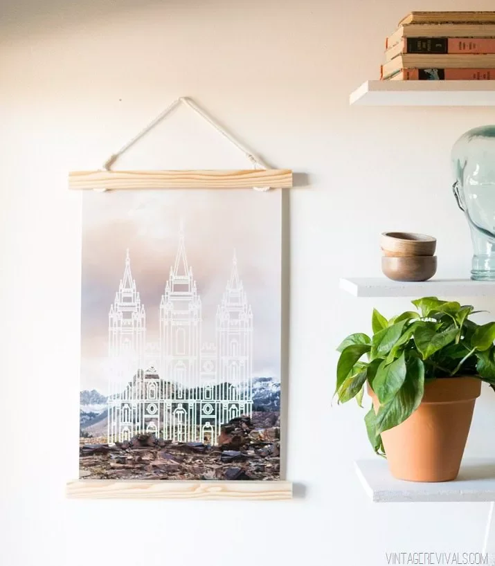 20 Creative DIY Picture Frame Projects to Transform Your Home 16 Wooden Hanging Picture Frames