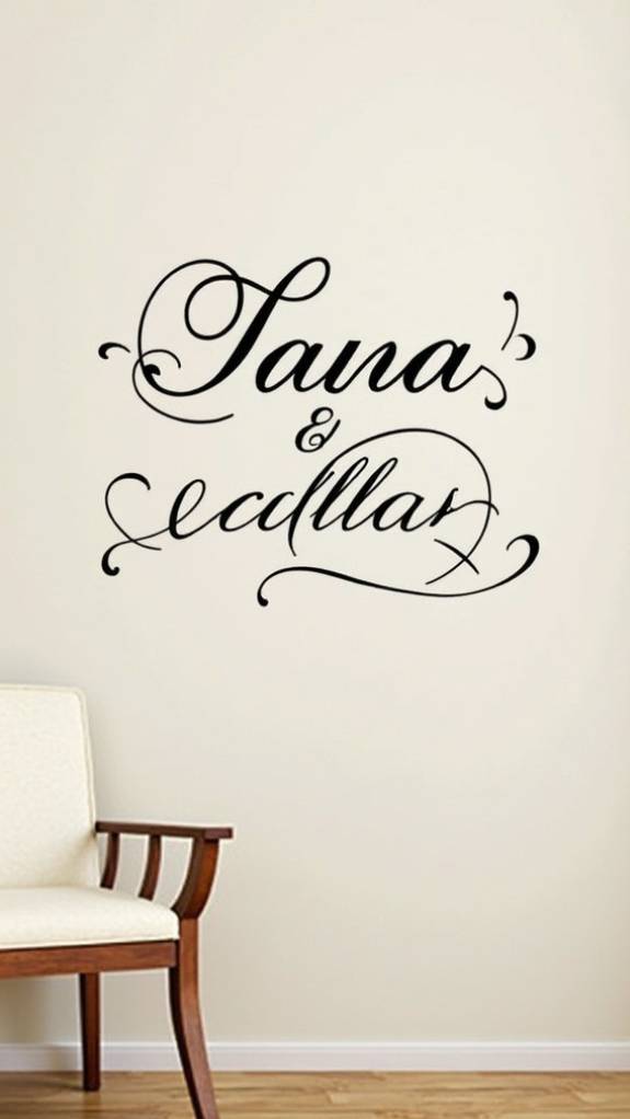 Word Art Wall Decals