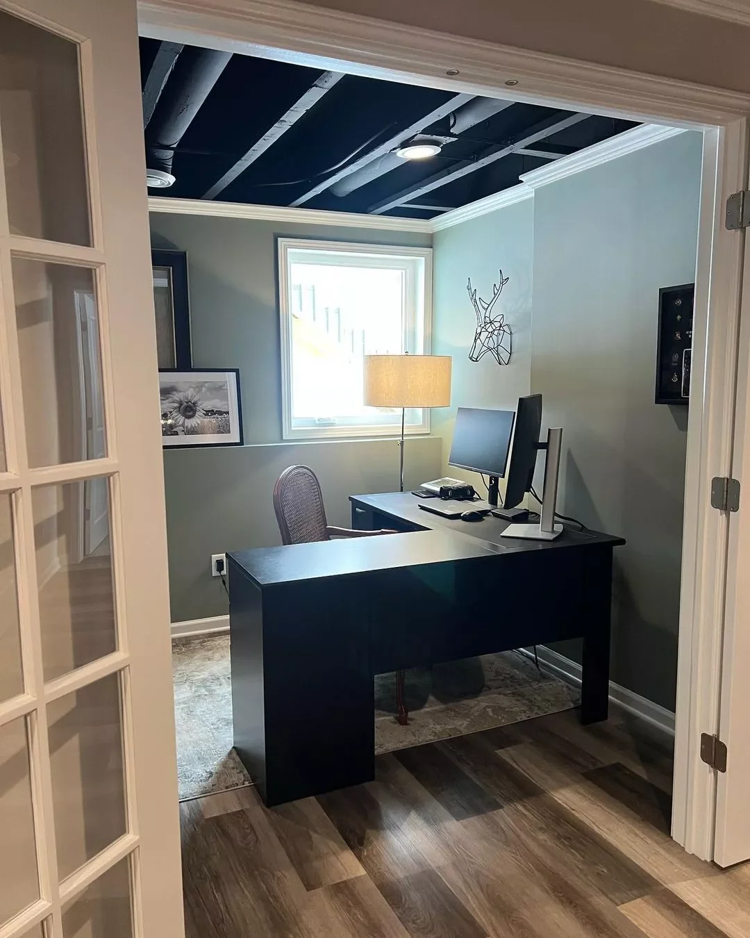 20 Small Basement Transformation Ideas That Make Every Square Foot Count 4 Work From Home Basement