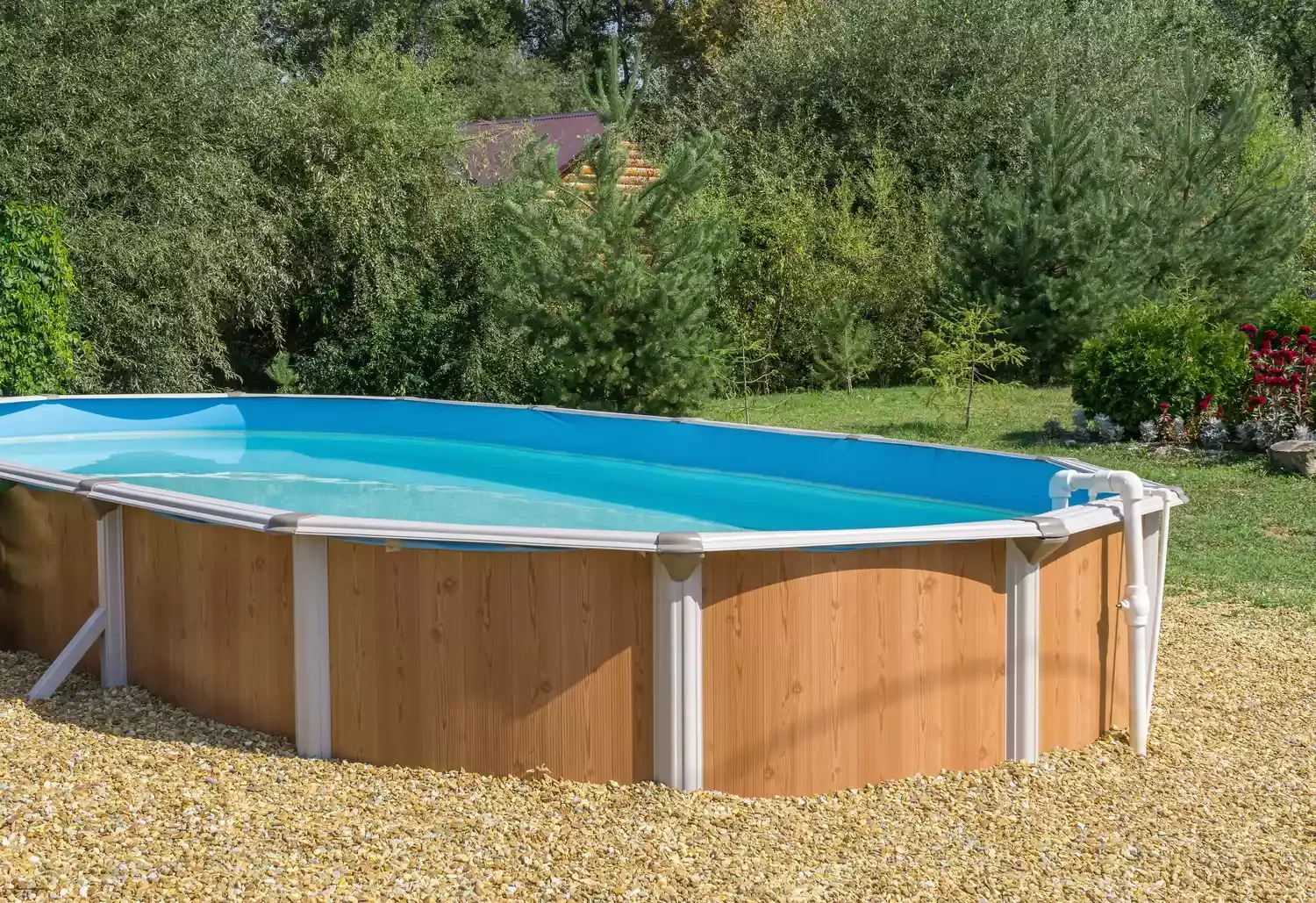 37 Brilliant Above-Ground Pool Deck Ideas That Won't Break Your Budget 27 Work With Your Backyard