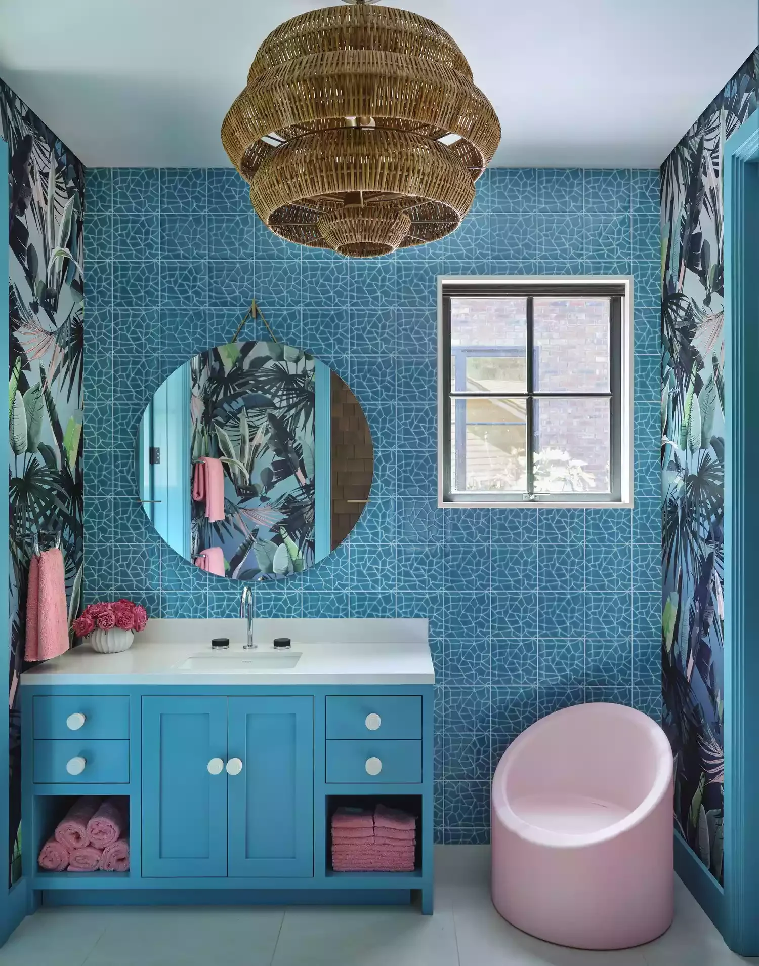 24 Bathroom Lighting Ideas That Make You Look Amazing Daily Woven Pendant