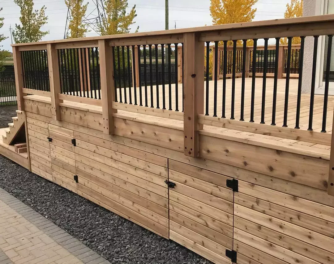 10 Creative Under-Deck Storage Solutions to Transform Your Outdoor Space Wrap Around Deck Storage